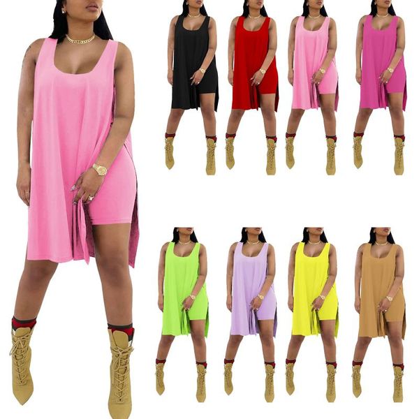 women's tracksuits 2021 fashion summer women solid color u-neck sleeveless pullover + short pants 2 pieces sets, Gray
women's tracksuits 2021 fashion summer women solid color u-neck sleeveless pullover + short pants 2 pieces sets, Gray