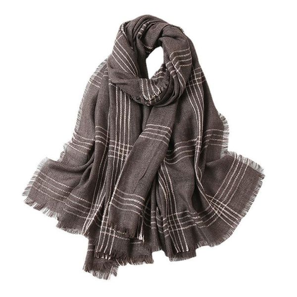 scarves 2021 style cotton embroidered large plaid scarf casual wind, beard and fringe thickened air conditioning shawl four seasons, Blue;gray
scarves 2021 style cotton embroidered large plaid scarf casual wind, beard and fringe thickened air conditioning shawl four seasons, Blue;gray