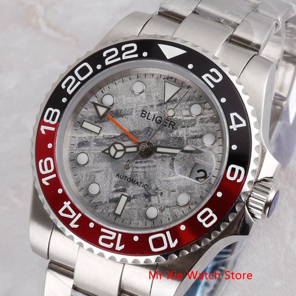 bliger 40 mm automatic mechanical watches men luxury sapphire crystal ceramic cloaks games watches light-turning waterproof clocks, Slivery;brown
bliger 40 mm automatic mechanical watches men luxury sapphire crystal ceramic cloaks games watches light-turning waterproof clocks, Slivery;brown
