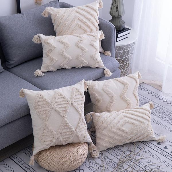 cushion/decorative pillow tongdi boho sofa handmade woolen knitted case with inner 45x45cm lace soft throw decor for home living cover bed r
cushion/decorative pillow tongdi boho sofa handmade woolen knitted case with inner 45x45cm lace soft throw decor for home living cover bed r