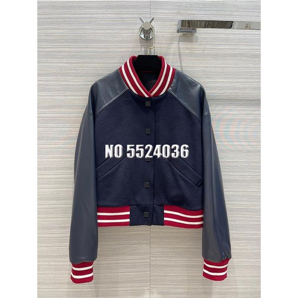 women's jackets fashion autumn short jacket women contrasting color stitching long sleeve coat designs loose bomber streetwear casual, Black;brown
women's jackets fashion autumn short jacket women contrasting color stitching long sleeve coat designs loose bomber streetwear casual, Black;brown