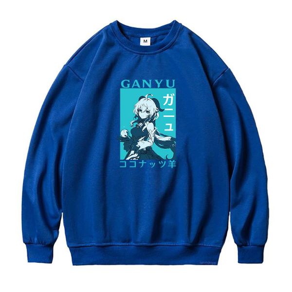 men's hoodies & sweatshirts ganyu fleece crew neck pullover genshin impact hoodie fashion men daily male harajuku kawaii hoodys, Black
men's hoodies & sweatshirts ganyu fleece crew neck pullover genshin impact hoodie fashion men daily male harajuku kawaii hoodys, Black