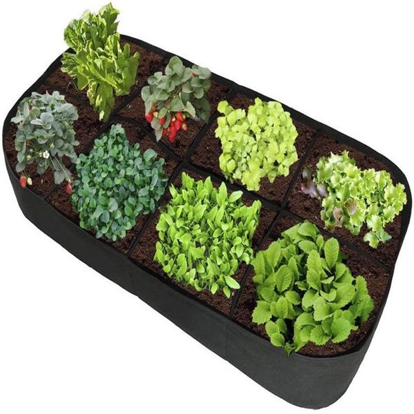 planters & pots garden bed 8 pockets planting container grow bags breathable felt fabric planter bag for plants flower nursery cultivation
planters & pots garden bed 8 pockets planting container grow bags breathable felt fabric planter bag for plants flower nursery cultivation