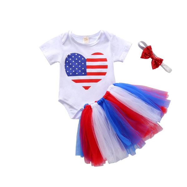 citgeesummer infant baby girls clothes set love heart print short sleeve romper + tutu skirt independence day clothing sets, White
citgeesummer infant baby girls clothes set love heart print short sleeve romper + tutu skirt independence day clothing sets, White