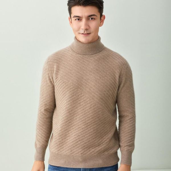 men's sweaters 100% pure cashmere sweater turtleneck knitted pullover autumn winter woolen male warm thicken jumper, White;black
men's sweaters 100% pure cashmere sweater turtleneck knitted pullover autumn winter woolen male warm thicken jumper, White;black