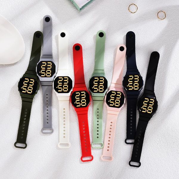 wristwatches fashion silicone watchband led digital sport women's watches menwristwatch casual clock relogio feminino, Slivery;brown
wristwatches fashion silicone watchband led digital sport women's watches menwristwatch casual clock relogio feminino, Slivery;brown