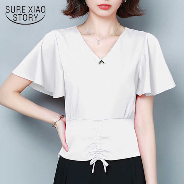 summer plus size women shirt fashion short sleeve v-neck waist hugging chiffon blouse women white blouse blusas 9047 50 210527
summer plus size women shirt fashion short sleeve v-neck waist hugging chiffon blouse women white blouse blusas 9047 50 210527