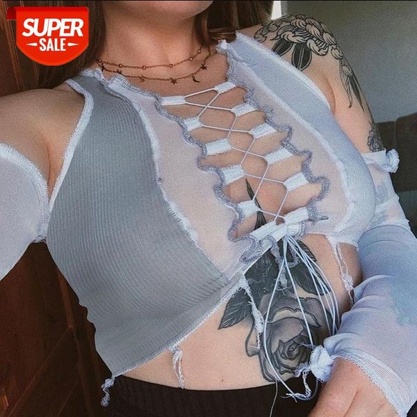 holes cut-out tassel crop summer fashion patchwork mesh fabric tees gothic activity cool slim sleeveless tshirt #mj41, White
holes cut-out tassel crop summer fashion patchwork mesh fabric tees gothic activity cool slim sleeveless tshirt #mj41, White