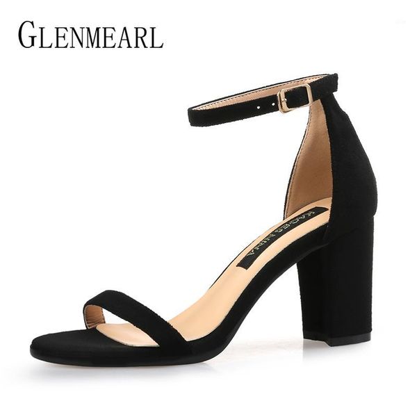 sandals woman summer shoes high heels open toes ankle strap buckle women plus size thick black party shoesde1
sandals woman summer shoes high heels open toes ankle strap buckle women plus size thick black party shoesde1