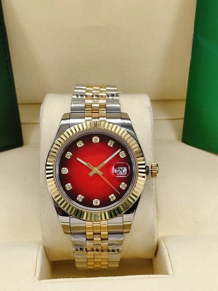 fashion red face mens watches automatic mechanical 2813 movement stainless steel strap man wristwatches datejust diamond iced out sports men, Slivery;brown
fashion red face mens watches automatic mechanical 2813 movement stainless steel strap man wristwatches datejust diamond iced out sports men, Slivery;brown