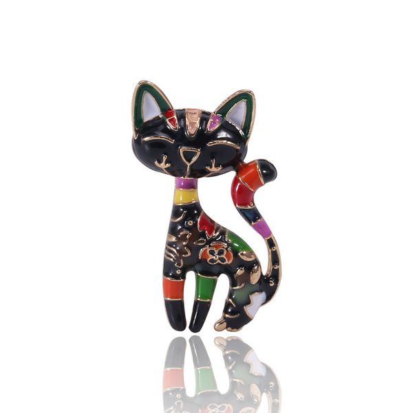 factory wind alloy oil dripping color cute pin cartoon personality cat brooch christmas
factory wind alloy oil dripping color cute pin cartoon personality cat brooch christmas