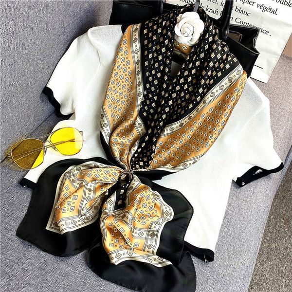 scarves fashion summer silk scarf women for hair neck cover female kerchief bandana hijab bufanda de seda foulard carre femmes, Blue;gray
scarves fashion summer silk scarf women for hair neck cover female kerchief bandana hijab bufanda de seda foulard carre femmes, Blue;gray