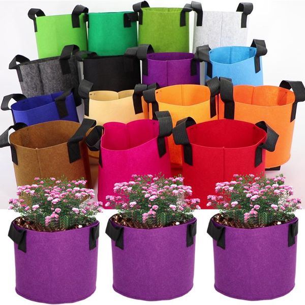 planters & pots garden planting bag 15 colors and 10 sizes non-woven growing pouch with handles indoor outdoor flowers vegetables plant
planters & pots garden planting bag 15 colors and 10 sizes non-woven growing pouch with handles indoor outdoor flowers vegetables plant