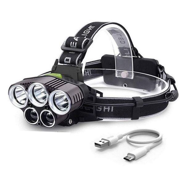 head light mini lantern powerful headlamp waterproof floodlight torch fishing outdoor blue white headlamps