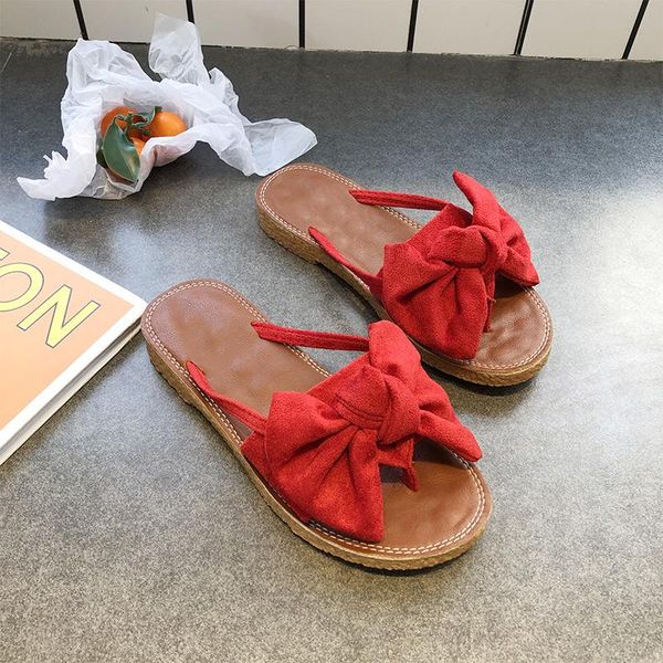 slippers women bow flip flops woman fashion flocks flats solid sweet non slip female comfortable beach shoes, Black
slippers women bow flip flops woman fashion flocks flats solid sweet non slip female comfortable beach shoes, Black