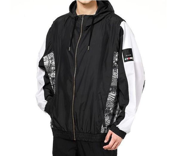 mens womens fashion designer long sleeve hoodies jackets coats windbreaker men hooded sports running windproof jacket coat outerwear sportsw, Black;brown
mens womens fashion designer long sleeve hoodies jackets coats windbreaker men hooded sports running windproof jacket coat outerwear sportsw, Black;brown