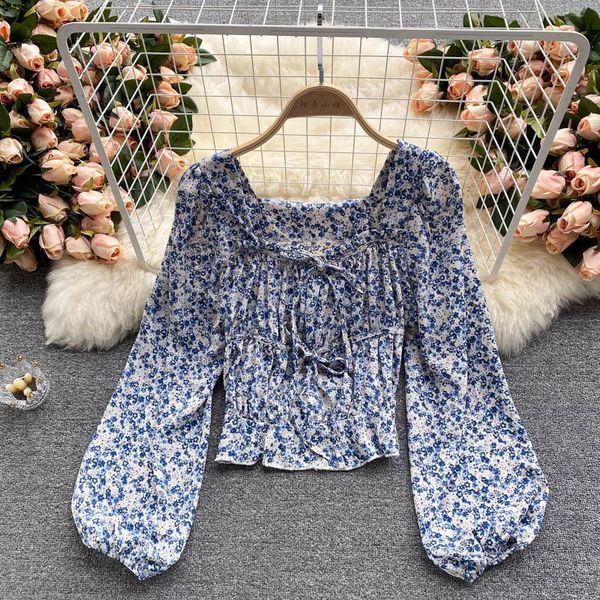 women's blouses & shirts 2021 autumn sweet floral chiffon blouse female square collar age reduction blusa all-match puff sleeve shirt d, White
women's blouses & shirts 2021 autumn sweet floral chiffon blouse female square collar age reduction blusa all-match puff sleeve shirt d, White