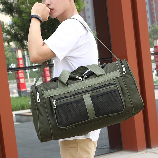duffel bags 2021 fashion canvas travel bag men's large capacity outdoor luggage solid color waterproof grid weekend sports
duffel bags 2021 fashion canvas travel bag men's large capacity outdoor luggage solid color waterproof grid weekend sports