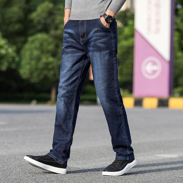 men's jeans 2021 autumn and winter brand straight loose denim classic style embroidery young fashion, Blue
men's jeans 2021 autumn and winter brand straight loose denim classic style embroidery young fashion, Blue