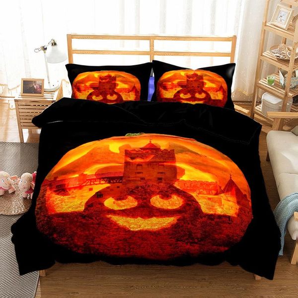 bedding sets halloween pumpkin duvet cover set 2/3pcs microfiber cartoon exotic jack lantern design decorative with pillowcases
bedding sets halloween pumpkin duvet cover set 2/3pcs microfiber cartoon exotic jack lantern design decorative with pillowcases