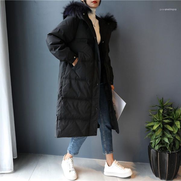 winter women's down jacket fashion over-the-knee white duck hooded women outdoor leisure mid-length cotton1, Black
winter women's down jacket fashion over-the-knee white duck hooded women outdoor leisure mid-length cotton1, Black