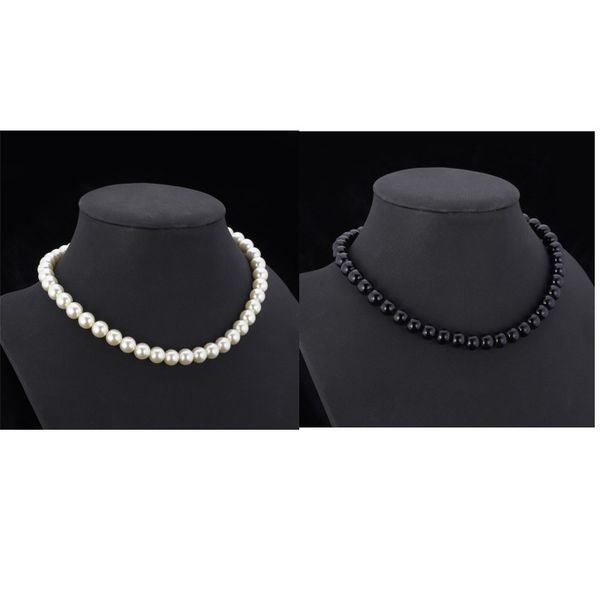 synthetic pearl necklace for women 2015 new trendy resizable luxury white/black beaded necklace 600 k2, Silver
synthetic pearl necklace for women 2015 new trendy resizable luxury white/black beaded necklace 600 k2, Silver