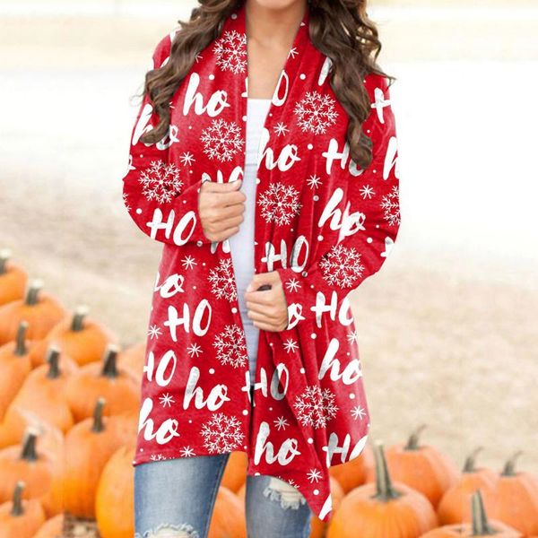 women's jackets womens christmas long coat snowman print open front thin loose clothes for woman sleeve cardigan jacket manteau femme, Black;brown
women's jackets womens christmas long coat snowman print open front thin loose clothes for woman sleeve cardigan jacket manteau femme, Black;brown