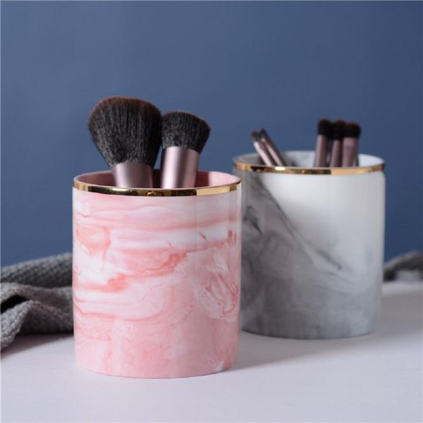 storage boxes & bins 1pc makeup brush holder marble pattern brushes cup ceramic cosmetic organizer bathroom toothbrush
storage boxes & bins 1pc makeup brush holder marble pattern brushes cup ceramic cosmetic organizer bathroom toothbrush