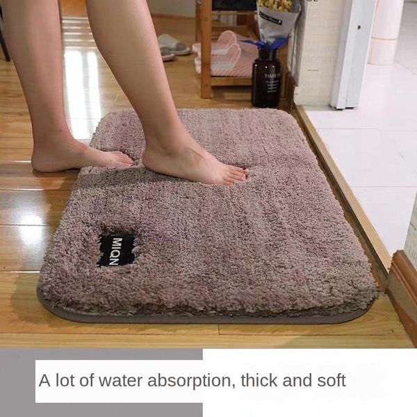 bathroom door mat thickened non-slip carpet ins kitchen absorbent fiber home bedroom floor solid color anti-fall rug carpets
bathroom door mat thickened non-slip carpet ins kitchen absorbent fiber home bedroom floor solid color anti-fall rug carpets