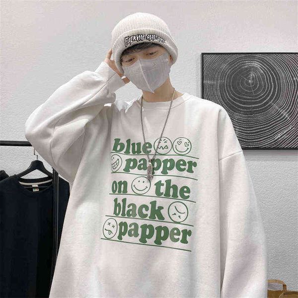 hybskr autumn winter letter graphic mens sweatshirts o-neck oversized male fashion brand pullovers hoodies 211217, Black
hybskr autumn winter letter graphic mens sweatshirts o-neck oversized male fashion brand pullovers hoodies 211217, Black
