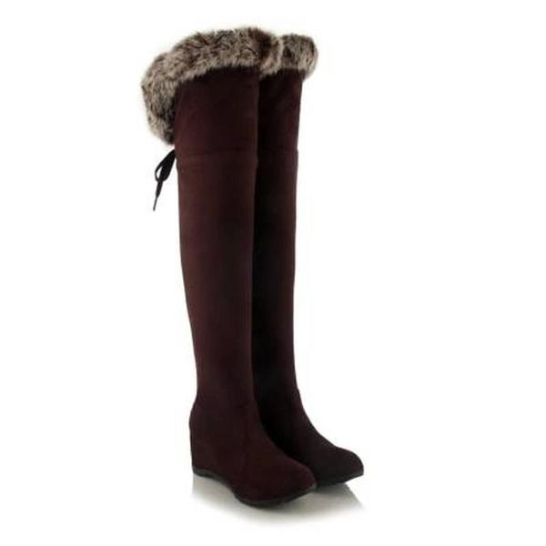boots blxqpyt fashion bohemia knee high women's winter thigh heel round head large size 33-43 x2-6, Black
boots blxqpyt fashion bohemia knee high women's winter thigh heel round head large size 33-43 x2-6, Black