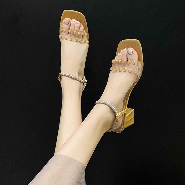 sandals female sandal commuter white collar beauty fashion high heel peep toe for women, Black
sandals female sandal commuter white collar beauty fashion high heel peep toe for women, Black