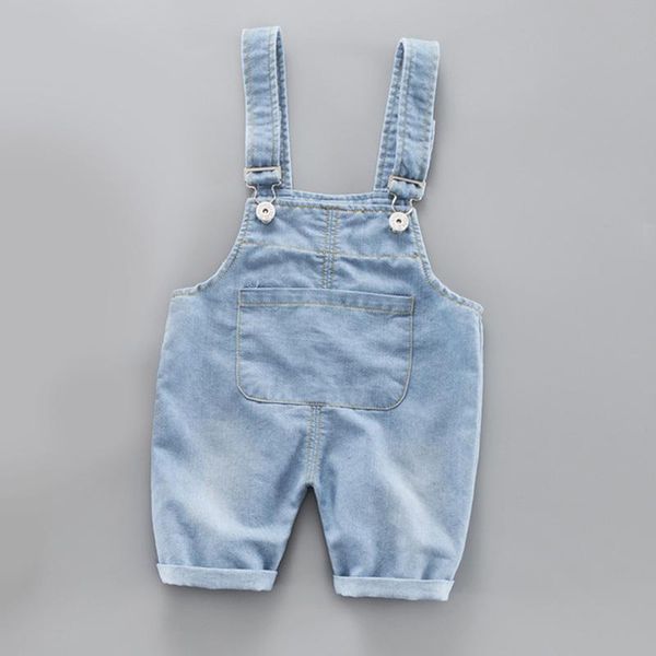 children summer overalls 2021 baby boys solid loose suspender denim pants girls casual clothing with pocket for kids jumpsuits, Blue 
children summer overalls 2021 baby boys solid loose suspender denim pants girls casual clothing with pocket for kids jumpsuits, Blue