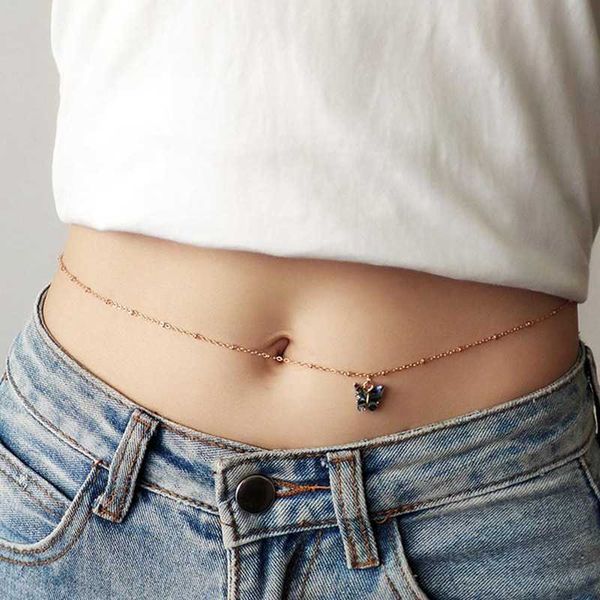 bohemia strand bead belly chains for women fashion gold color cowrie shell butterfly waist chain waistband body jewelry p0811, Silver 
bohemia strand bead belly chains for women fashion gold color cowrie shell butterfly waist chain waistband body jewelry p0811, Silver