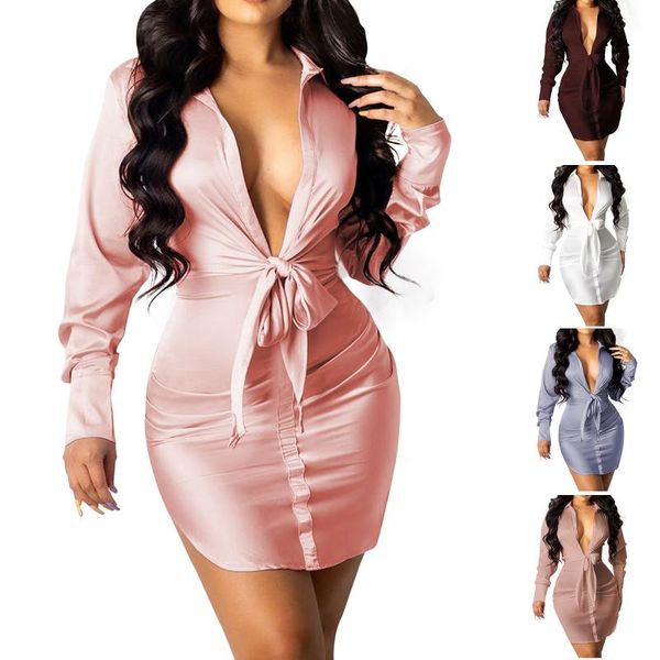 casual dresses women elegant good fabric deep v neck pencil dress summer long sleeve bandage shirt solid slim, Black;gray
casual dresses women elegant good fabric deep v neck pencil dress summer long sleeve bandage shirt solid slim, Black;gray