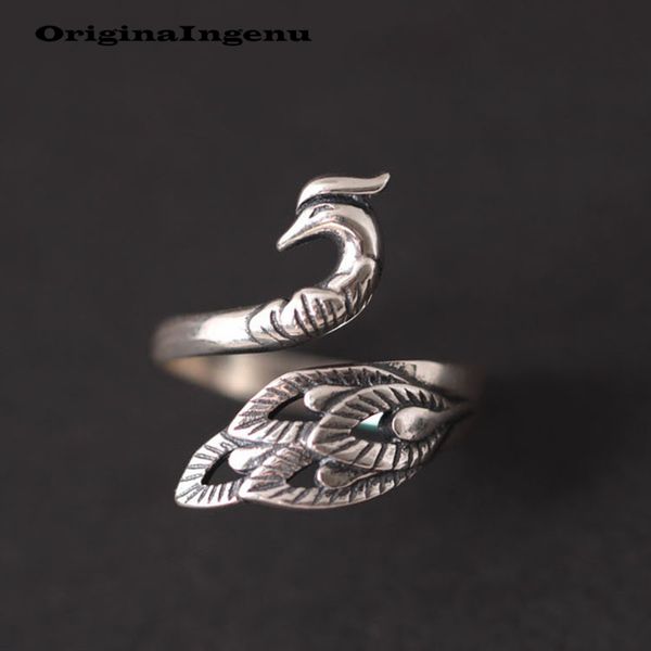 jewelry 925 silver ring vintage peacock charm minimalism girlfriend mother 's day gift
jewelry 925 silver ring vintage peacock charm minimalism girlfriend mother 's day gift