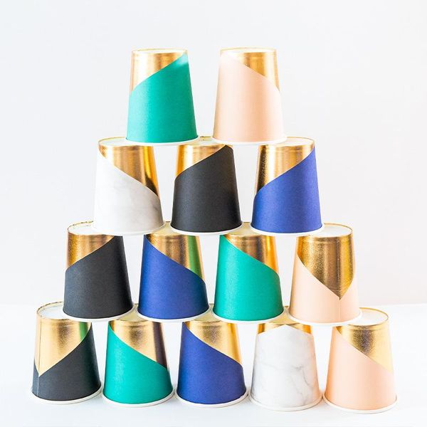 disposable dinnerware 8pcs gold white tableware paper cups wedding party home decor birthday christmas coffee drink juice cup supplies
disposable dinnerware 8pcs gold white tableware paper cups wedding party home decor birthday christmas coffee drink juice cup supplies