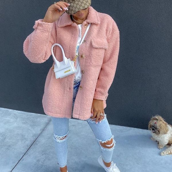 women's jackets conkor fashion turn down collar women elegant solid fleece coats autumn single breasted ladies, Black;brown
women's jackets conkor fashion turn down collar women elegant solid fleece coats autumn single breasted ladies, Black;brown