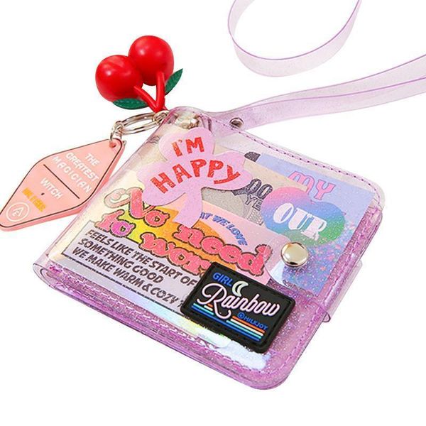 fashion neck string clutch wallet for women pvc clear small purse sequins jelly summer bag bank id card holder, Red;black
fashion neck string clutch wallet for women pvc clear small purse sequins jelly summer bag bank id card holder, Red;black