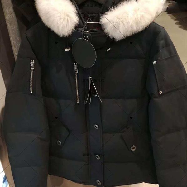 2021 designer women winter down jacket woman keep warm 3q big fur collar womens coat parkas moose jackets, Black
2021 designer women winter down jacket woman keep warm 3q big fur collar womens coat parkas moose jackets, Black
