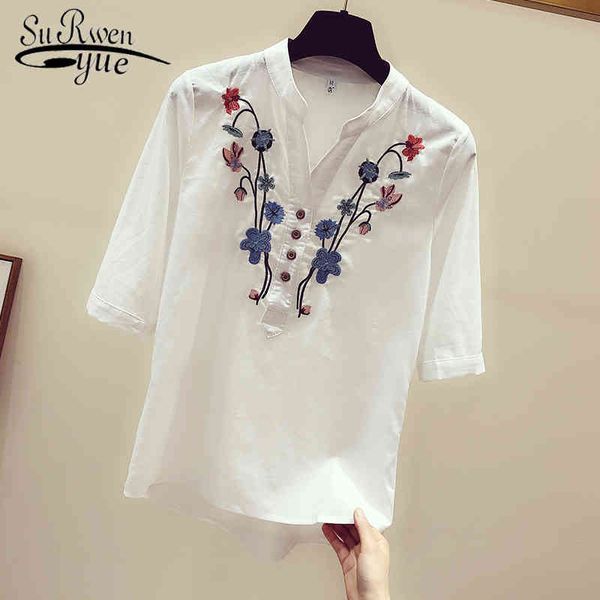 womens and blouses shirts white blouse plus size embroidery v-neck summer 3140 50 210427
womens and blouses shirts white blouse plus size embroidery v-neck summer 3140 50 210427