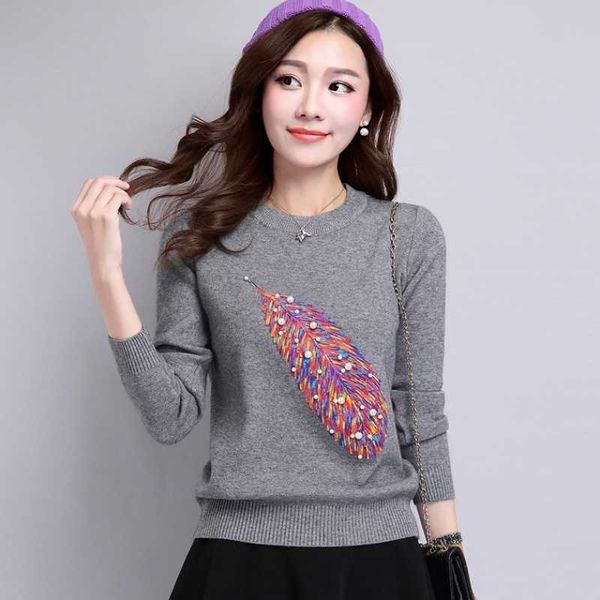 women's sweaters autumn winter for womens knitted cashmere pullovers bead thick korean loose warm female long sleeve j2zz, White;black
women's sweaters autumn winter for womens knitted cashmere pullovers bead thick korean loose warm female long sleeve j2zz, White;black