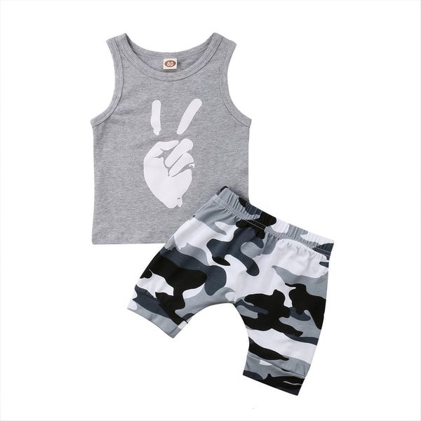 summer toddler kids camo clothing baby boys t shirt short pants 2pcs outfits set clothes, White
summer toddler kids camo clothing baby boys t shirt short pants 2pcs outfits set clothes, White