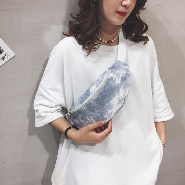 south korea ins soft girl tie dye bag for women in spring and summer evening bags