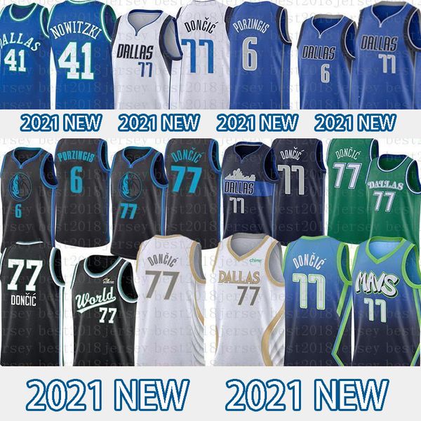 2021 new basketball jersey dallasmavericksmens luka kristaps 6 porzingis 77 doncic dirk 41 nowitzki mesh retro brown mens, Black;red
2021 new basketball jersey dallasmavericksmens luka kristaps 6 porzingis 77 doncic dirk 41 nowitzki mesh retro brown mens, Black;red