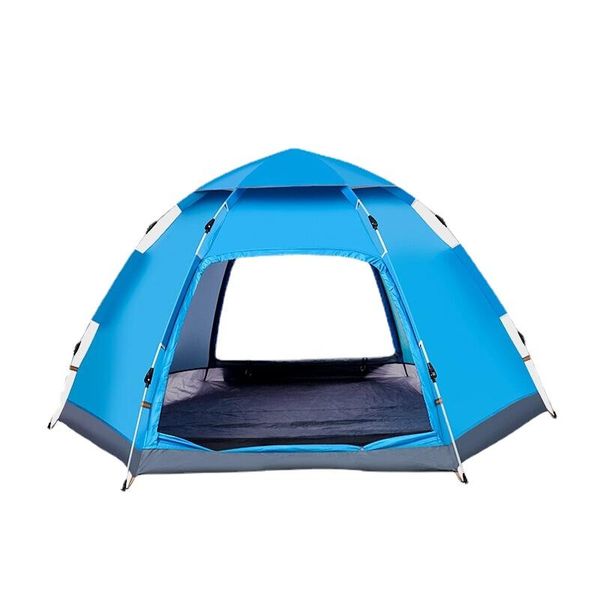 tents and shelters automatic tent to build camping rainproof outdoor recreational field 3-5 people double door hexagon
tents and shelters automatic tent to build camping rainproof outdoor recreational field 3-5 people double door hexagon