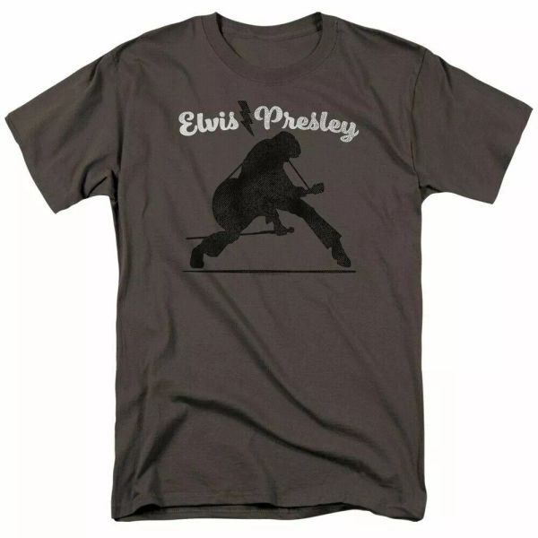elvis presley overprint t shirt mens licensed rock legend tee charcoal, White;black
elvis presley overprint t shirt mens licensed rock legend tee charcoal, White;black