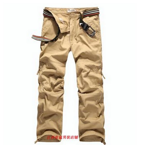 men's pants outdoor cargo overalls cotton military multi pocket loose jungle deserts bottoms straight 72sp, Black
men's pants outdoor cargo overalls cotton military multi pocket loose jungle deserts bottoms straight 72sp, Black