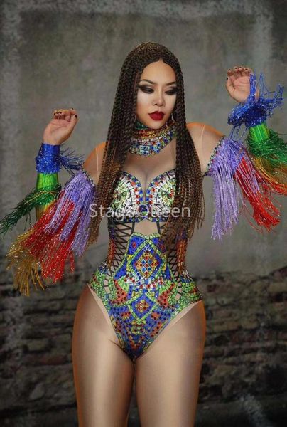 women's jumpsuits & rompers colorful rhinestones fringes leotard costume birthday prom celebrate outfit bar evening women dancer bodysu, Black;white
women's jumpsuits & rompers colorful rhinestones fringes leotard costume birthday prom celebrate outfit bar evening women dancer bodysu, Black;white