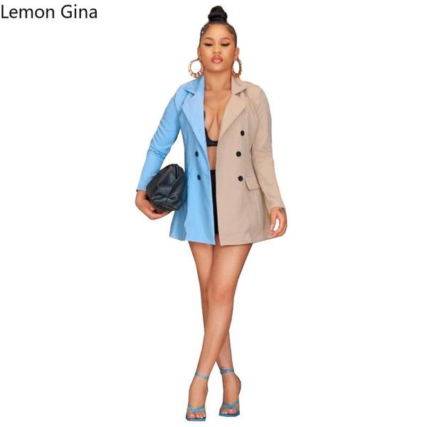 women's jackets lemon gina recreational autumn winter fund spells color suit jacket, Black;brown
women's jackets lemon gina recreational autumn winter fund spells color suit jacket, Black;brown